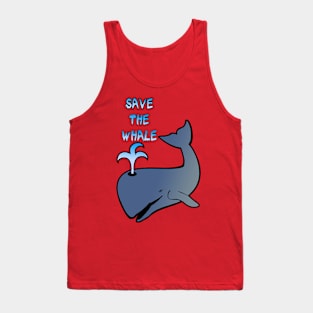 Save the whale Tank Top